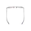 Burberry Letter Decorated Acetate Metal Irregular Sunglasses Women sunglasses Silver 40833371