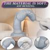 Extra Large Alien Foreskin Silicone Dildo & Anal Plug Masturbator
