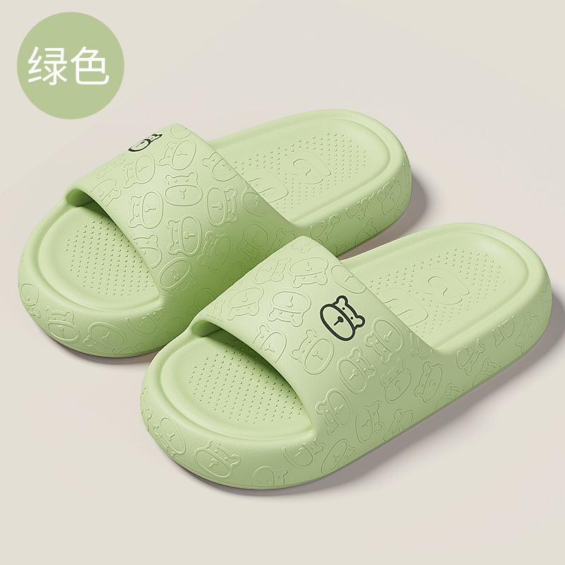 Children's slippers summer 2024 new popular indoor home non-slip bathroom thick bottom cartoon cool slippers