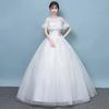 Wedding Dress 2025 Elegant Ball Gown Off Shoulder Lace Back Appliques Lace Princess Bridal Gowns Vestidos De Noivas