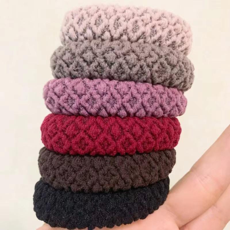 5/10pcs New Elastic Hair Bands Strong Gum For Hair Thick Hair Scrunchies Women Holder Tie Gift Hair Accessories