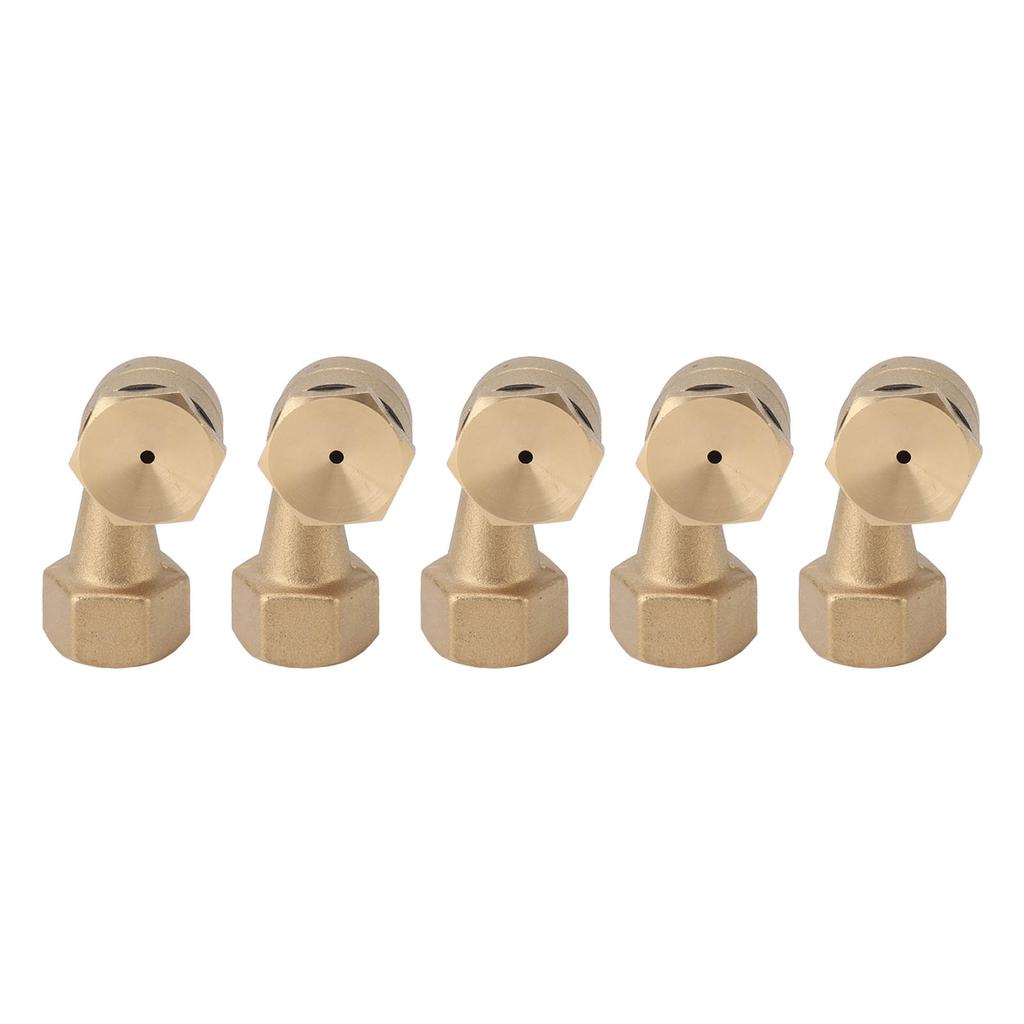 5PCS G1 2in Female Thread Brass Deck Jet Nozzles Durable Waterscape Fountain Nozzle Automatic Waterscape Nozzle for
