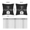 He Is Risen Boho Easter Christian Cross Pillow Case Comfy Pillow Cover Fashion Pillowcases For Sofa Home Decor