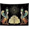 Magic Wing Lioness Digital Printing Polyester Wall Hanging Tapestry Decorative Living Room Bedrooms Office Background Gift