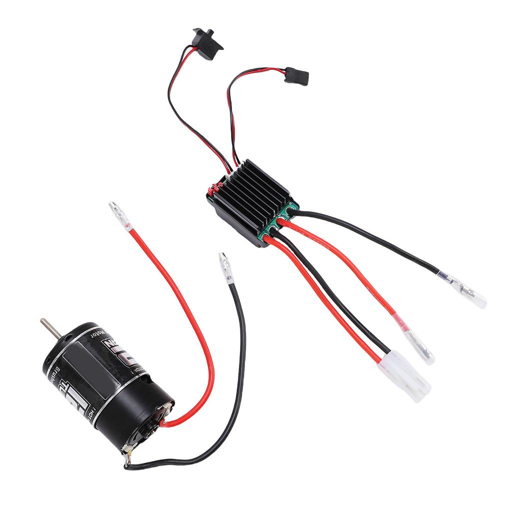 RC 550 12T Brushed Motor BEC 5V2A with 320A ESC High Torsion Brushed Motor for RC Cars Boats