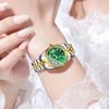 Fashion Roma Dial Women Quartz Watch Ladies Rhinestone Stainless Steel Calendar Wristwatches Relogio Feminino (Without Box)