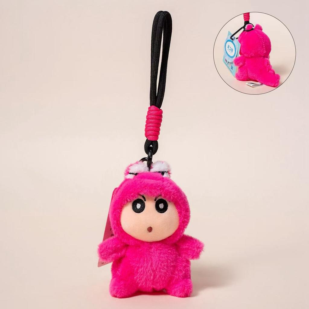 Shinchan latest Crayon Shin chan backpack pendant stuffed plush toy doll cartoon anime cute children's birthday gift fun doll