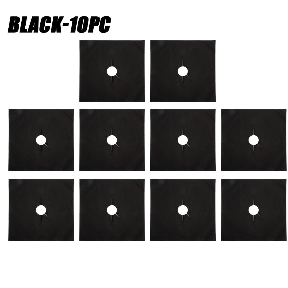 1-15PCS Gas Stove Protector Mat Reusable Washable High Temperature Resistant Oil Stain Proof Non-Toxic Easy Clean Kitchen Mat