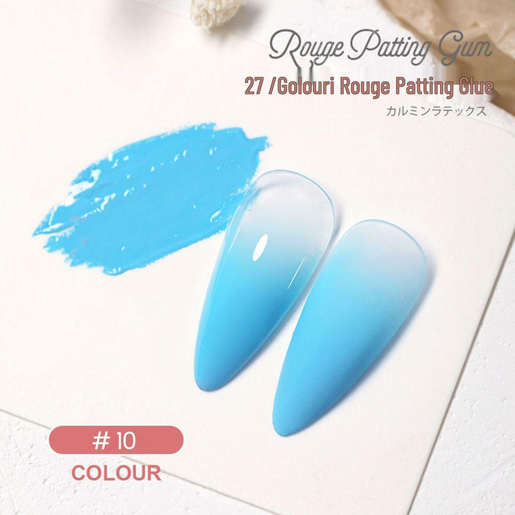 No-Wash High Saturation Gradient Gel Polish for Thick Color Painting & Powder Printing