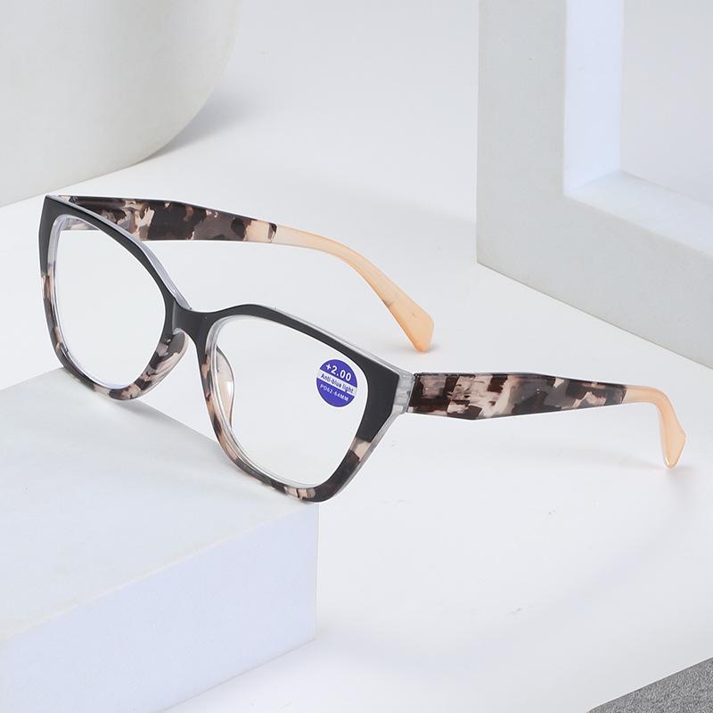 Hawksbill Reading Glasses Square Anti-Blue Reading Glasses Frame Glasses