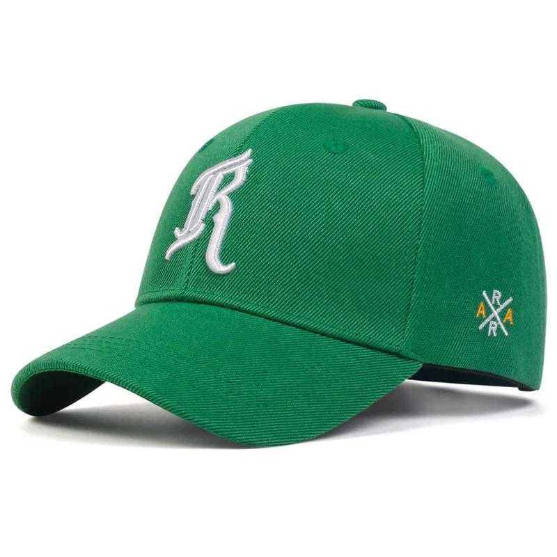 Unisex R Letter Embroidery Baseball Caps Spring and Autumn Outdoor Adjustable Casual Hats Hip Hop Hat Sunscreen Hat Sports Cap