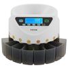 VEVOR EURO Coin Sorter, Coin Counter Machine for 8 Kinds of Euro Coins, Coin Sorter and Wrapper Machine Holds up to 850 Coins