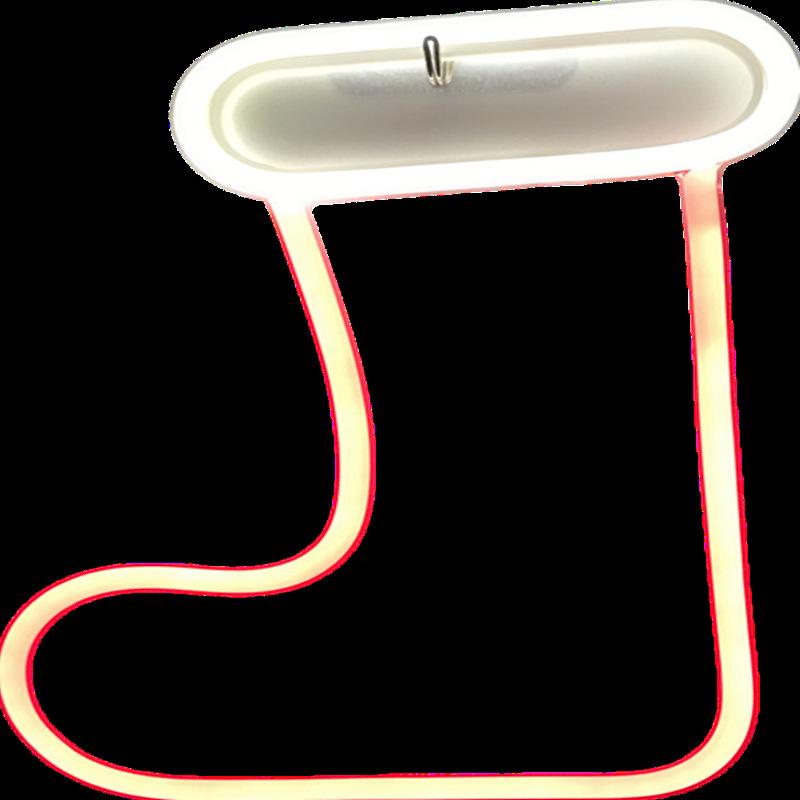 Herz & Stern LED Neon Mondlicht