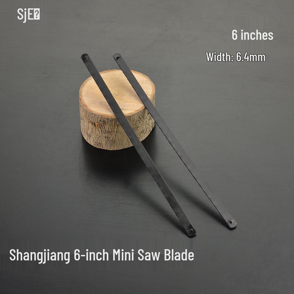 Durable High-Speed Steel & Carbon Steel Saw Blade with Fine, Medium, Coarse Teeth for Hand Saw Frame