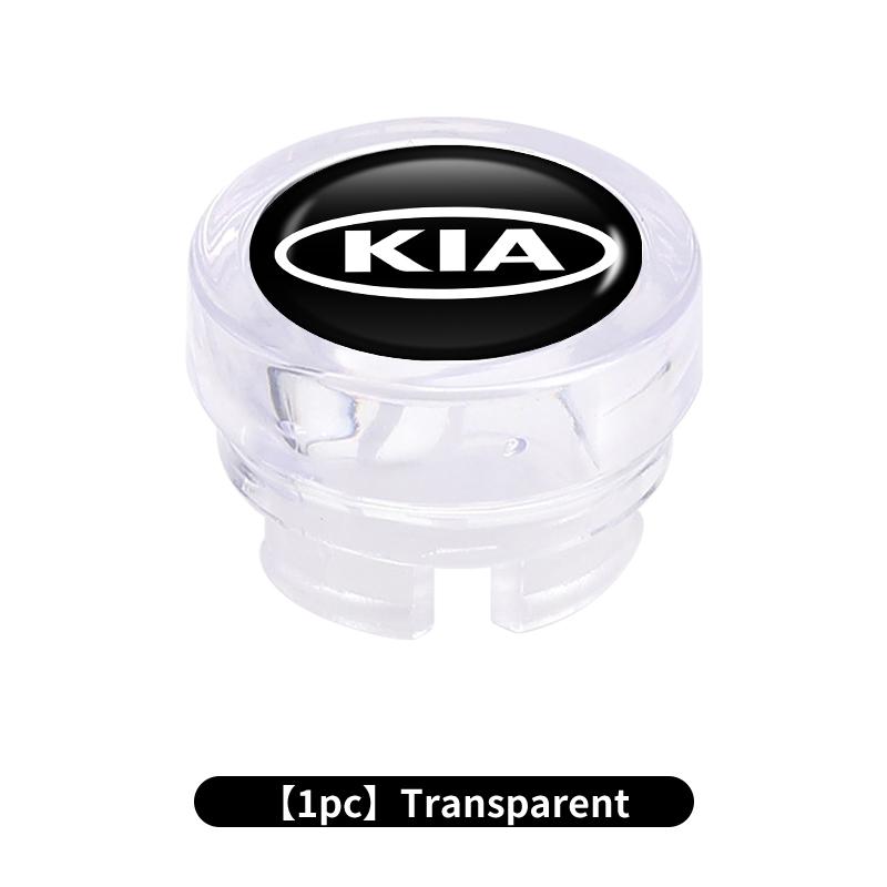 For KIA Car Accessories Aluminum Cigarette Lighter Dust Cover Sportage Rio Ceed Niro Soul Stonic Picanto Proceed