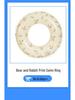 Thickened Adult Swimming Ring with Handles - Double-Layer Inflatable Lifebuoy for Water Activities