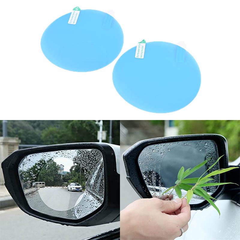 Rainproof Film Car Rearview Mirror Sticker AntiFog Film Window Glass