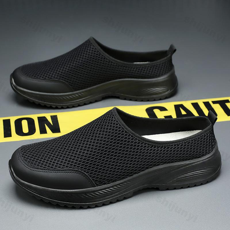 Men's Slippers Sneakers 2025 New Summer Casual Sports Shoes Lightweight Soft Comfortable Non-slip Outdoor Man Shoes Size 39-48