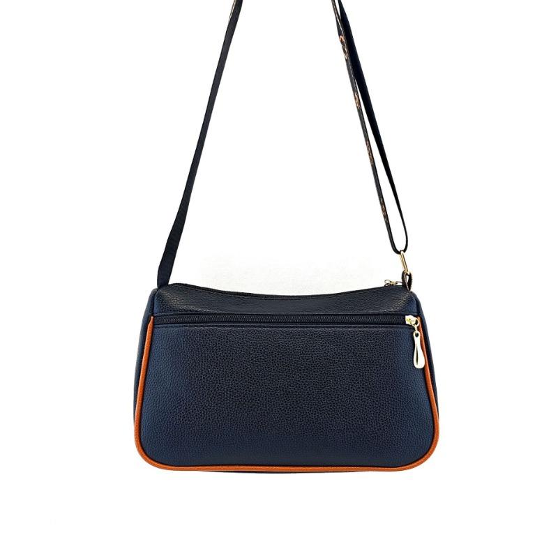 Spring new multi-layer zipper single shoulder women's small bag trend oblique span shell bag large capacity