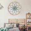 1/3pcs Circular Flower Wall Decoration Retro Wall Background Pendant Wall Hanging  Bedroom