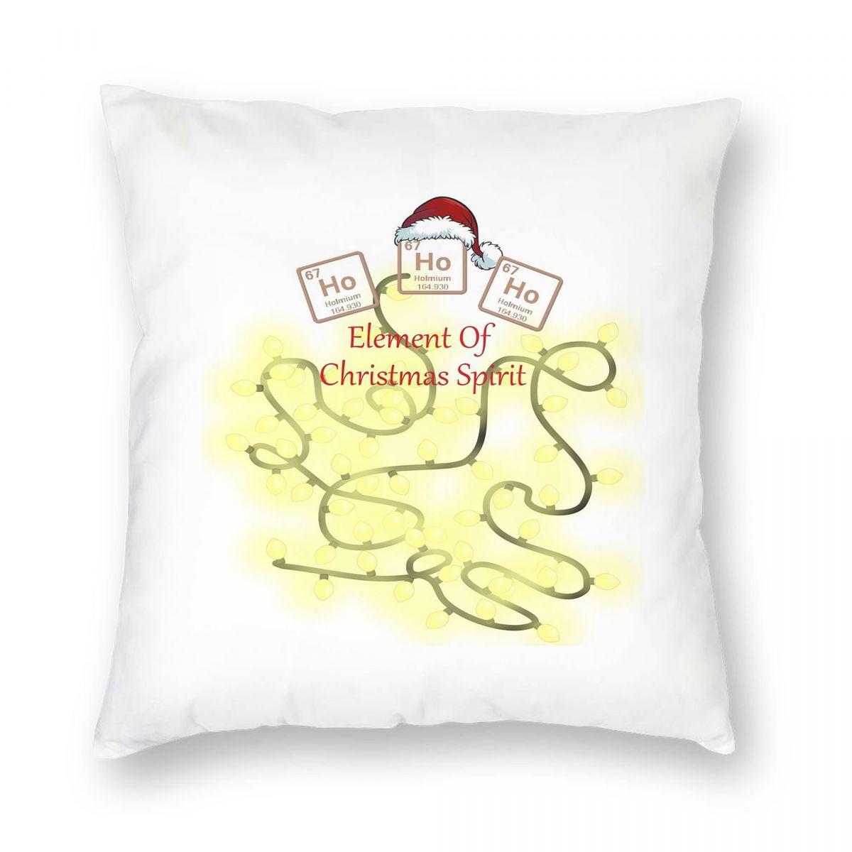 Merry Christmas Snowflakes Square Pillowcase Pillow Cover Cushion Throw Pillow for Home Bedroom Car 12x12Inch