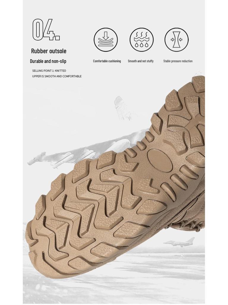 2025 Men's & Women's Fleece-Lined Hiking and Combat Boots: Warm, High-Quality Military Style for Autumn & Winter