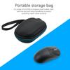 Portable Mouse Storage Bag Double Zipper Waterproof Wireless Mouse Carrying Case with Hand Rope for Logitech M221/M220/M185/M170