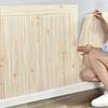 5pcs/10pcs 35X35cm 3D Wall Stickers DIY Wood Grain Foam Self-Adhesive Waterproof Moisture-Proof Ceiling Bedroom Wallpaper
