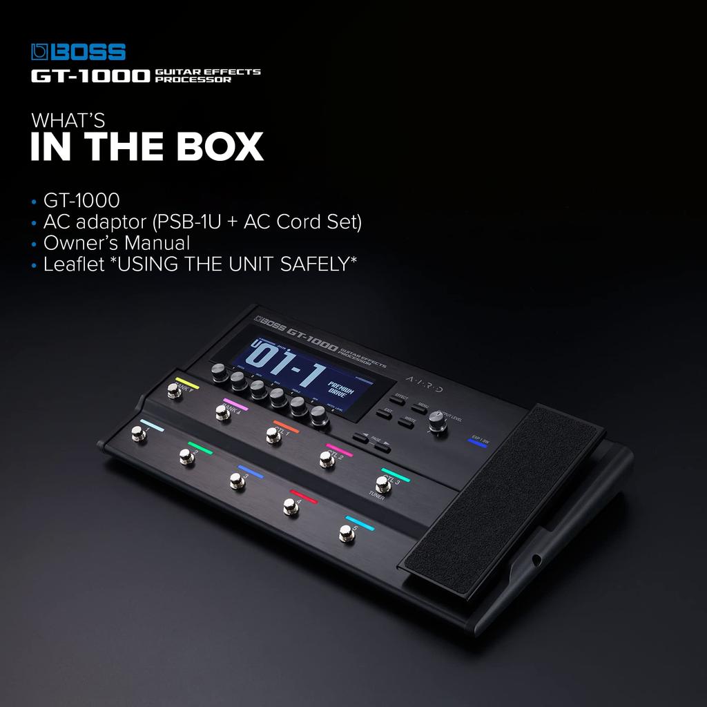 Gitarreneffektprozessor BOSS BOSS/GT-1000 Multieffektor