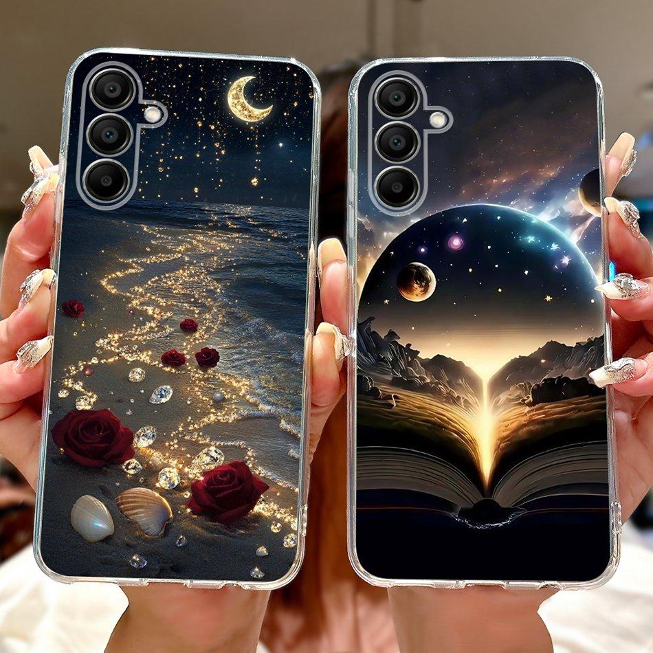 For Samsung Galaxy A16 SM-A165F A166B Cool Dragon Tiger Painting Phone Case For Samsung A16 5G 4G Soft Silicone TPU Cases