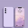 For Samsung Galaxy A27 Case Liquid Silicone Plain Samsung A27 Cover TPU Anti-drop Phone Protector Case Galaxy A27 Cover
