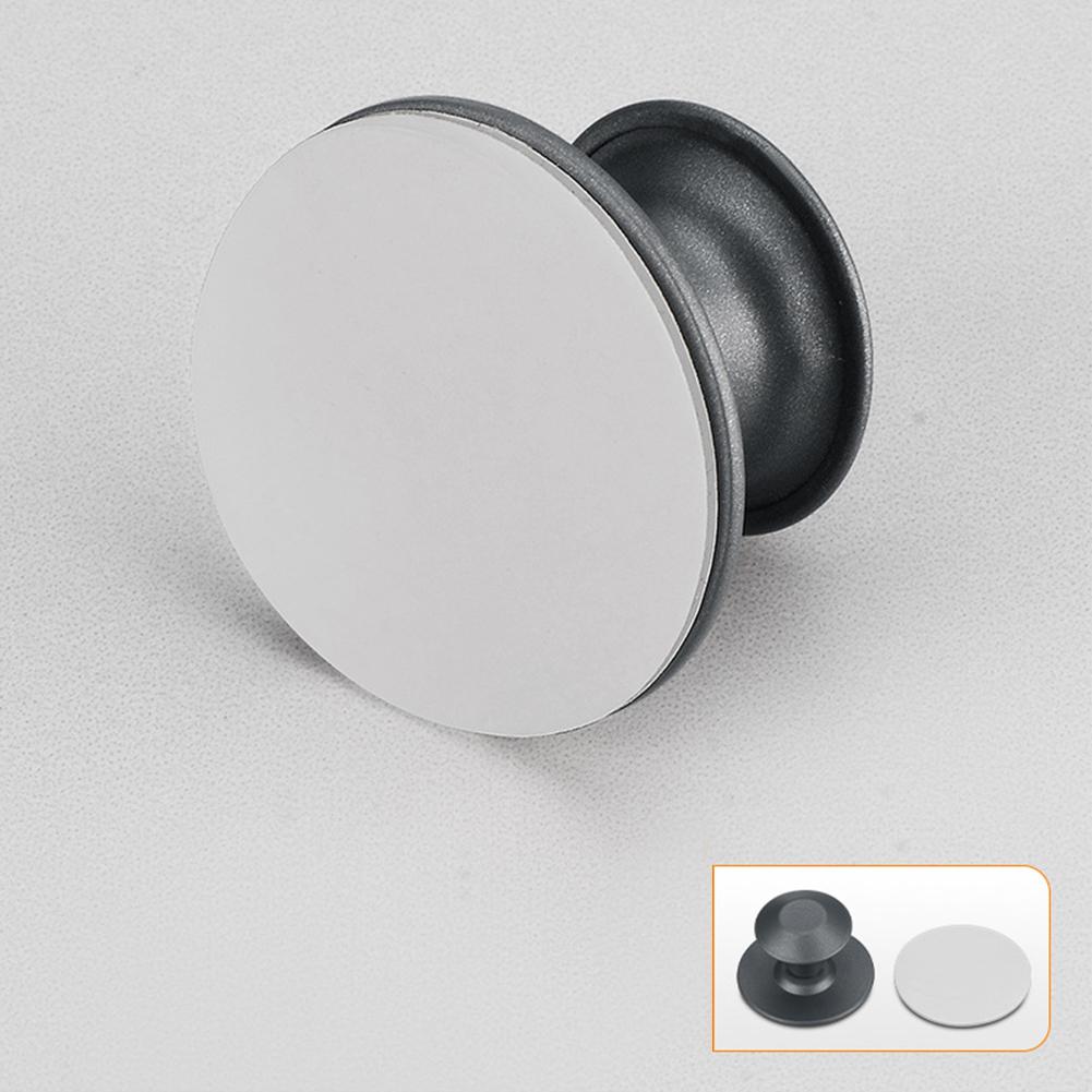 Punch-Free Drawer Handle Zinc Alloy Self-Adhesive Hook For Desk Cabinet Wardrobe Drawer Furniture Hardware