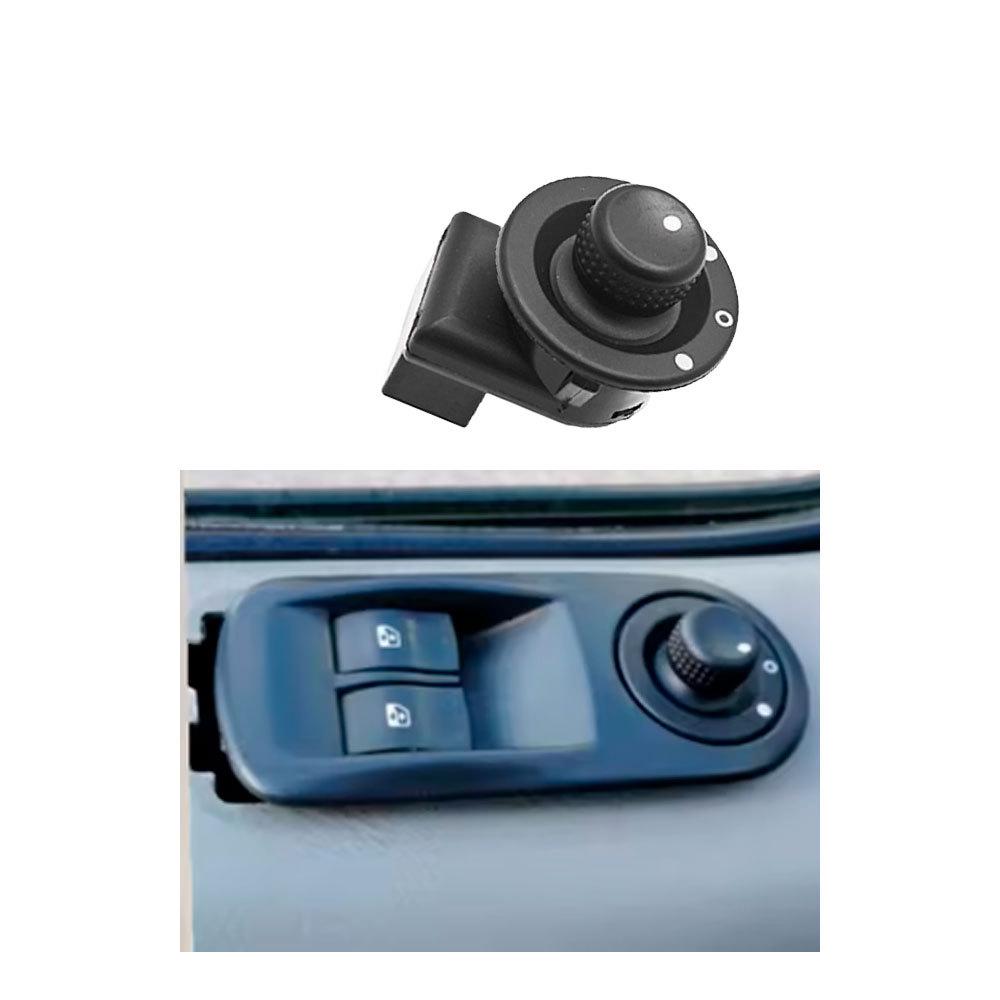 Renault Electric Mirror Adjustment Switch (Knob Control for Rearview Mirror) 8200214919 Neutral