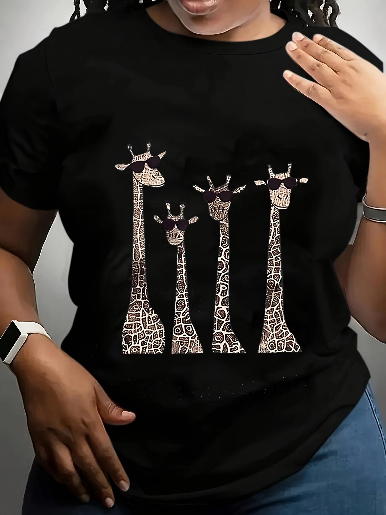 

Women s T-shirt Short Sleeved Top with Niche Design and Printed Summer Loose Fit 5XL різнокольоровий