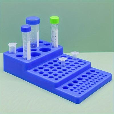 Multifunctional Centrifuge Tube Rack 0.2/0.5/1.5/2/5/10/15/50ml Stepped Test Tube Laboratory Supplies