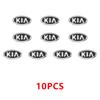DZMX1 Car Remote Key Emblem Sticker Aluminum Keys Decoration Decal For KIA K9 Sportage Niro K5 Carnival EV6 EV9 EV3 Forte K8 Stinger