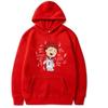 Japanese Anime Hoodie Autumn Winter Fashion Design Men's Women's Sweatshirt Fleece Oversized Couples Casual Hoodies