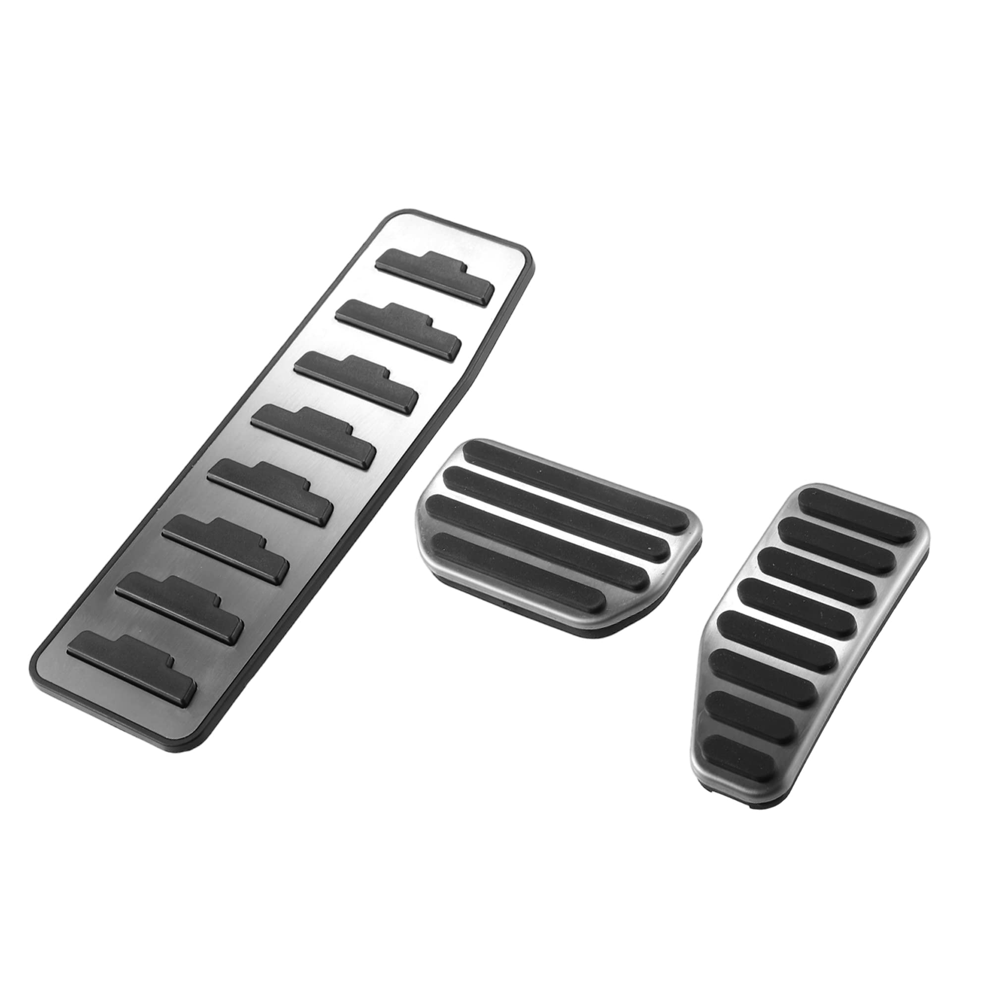 

ACROPIX Car Gas Accelerator Brake Footrest Pedal Cover Pads for Suzuki Jimny Silver 3 Pieces JB64W, Tone,