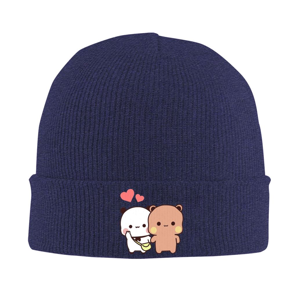 Cute Bubu Dudu Beanie Hats Kawaii Bear Bonnet Hats Unisex Women Trendy Outdoor Knitting Hat Spring Design Elastic Caps