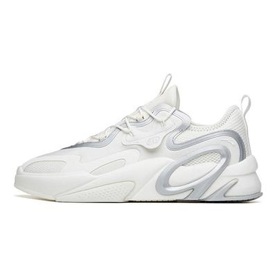 AT91 Scarpe da Skate Basse Antiscivolo Resistenti all'Usura Uomo Sneakers Argento 112218072-1