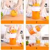 Hand Manual Juicer Juice Fruit Squeezer PP Orange Lemon Citrus Extractor Tool