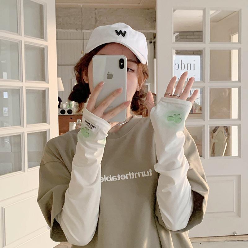 

Breathable Gradient Anti-UV Ice Sleeves for Women One Size