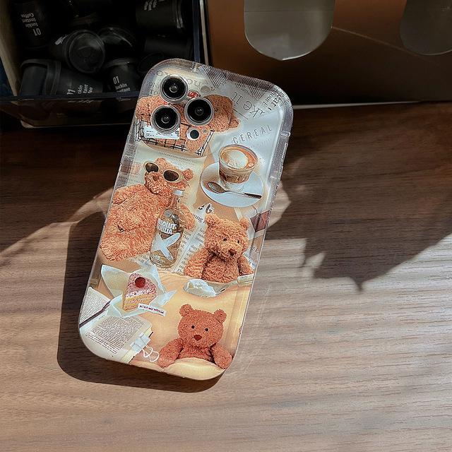 

Ins 2022 оригинальный новый противоударный чехол для телефона с милым кроликом для Iphone 14promax 14 13 Pro Max Plus 11 12 Promax задняя крышка в виде ракушки For iphone 14