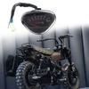 12V Universal Motorcycle Odometer Speedometer With Backlight Pointer Tachometer Headlight Turn Signal Indicator