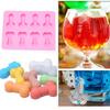 Sexy Penis-Kuchenform, Dick, Eiswürfelform, Silikonform, Seife, Kerzenformen, Zuckerhandwerk, Werkzeuge, Schokoladenform, Mini-Eiscreme-Formen