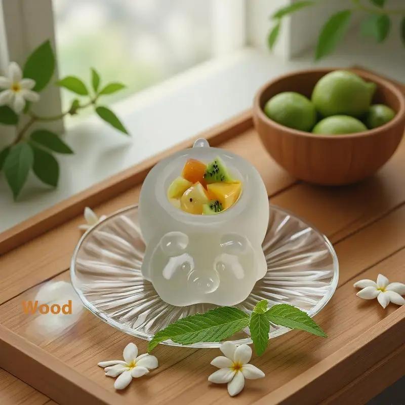 Cartoon Pig Shaped Mold Pig Skin Silicone Mold DIY Oven Free Mousse Cake Chocolate Milk Jelly Dessert Baking Mold