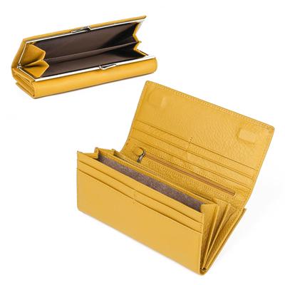 Echtes Leder Verschluss Lang Reise Groß mit Münzfach Zwei Geschenkboxen Lässig [imeetu] Damen Geldbörse, Geldbörse, Geldbörse, Kapazität, Weich, Portemonnaie, Fächer,