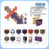 Cross-Border Excavator Magnetic Building Blocks Set: Children's Educational Toy in a Portable Iron Box