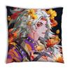 Genshin Impact Noelle Anime Pillowcase for Pillows Kawaii Aether Throw Pillow Cover Decorative Pillow for Bed Aesthetic 45x45 cm
