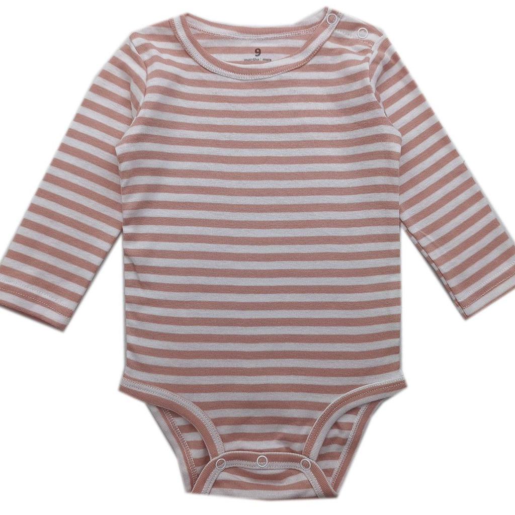 Bawełniany Romper dla Niemowląt z Kwiatowym Wzorem i Kreskówkami, z Nakładanymi Ramionami i Zapięciem w Kroku - Jednoczęściowy Kombinezon z Długim Rękawem dla Chłopców i Dziewczynek.